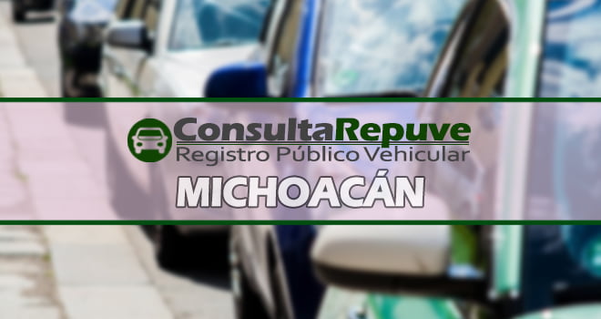 consulta repuve Michoacán